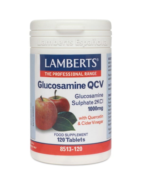 Pack 2 Uds. Glucosamina QCV 120 Tabs. de Lamberts