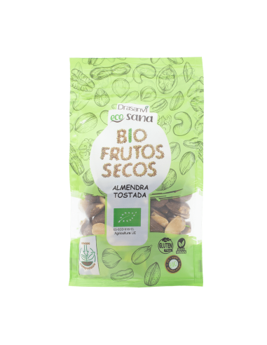 Almendra Tostada Bio 100G Doypack Frutos Secos Ecosana