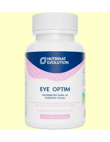 Eye Optim 30 Caps Nutrinat Evolution  Cuidado Visual Efectivo