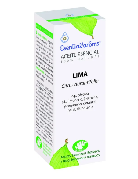 Aceite Esencial Lima 100 ml | Esential Aroms Puro y Natural