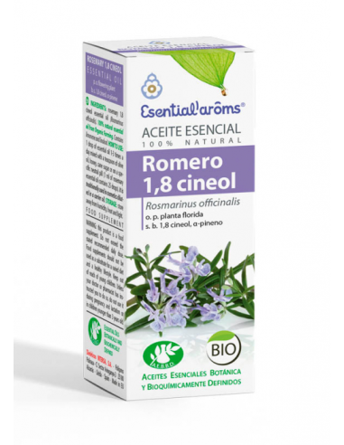 Aceite Esencial Romero 1,8 Cineol Bio 100 Ml de Esential Aroms