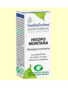 Aceite Esencial Hisopo Montana 5 ml - Esential Aroms Puro