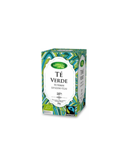 Pack 8 Uds Té Verde Bio Artemis Bio 28 g  Natural y Saludable