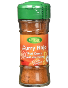 Pack 6 Curry Rojo Bio 28g Artemis Bio - Sabor Natural