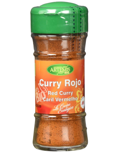 Pack 6 Curry Rojo Bio 28g Artemis Bio - Sabor Natural