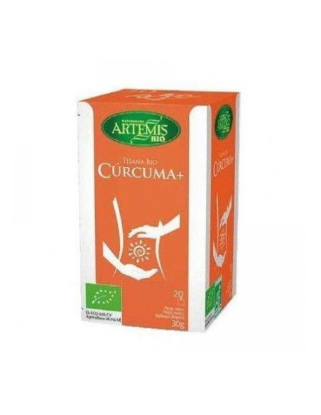 Pack 8 Uds Tisana Cúrcuma Bio 30g Artemis Bio Natural