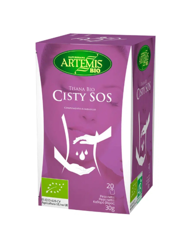 Pack 8 Tisanas Cisty Sos Bio 30g Artemis Bio Natural