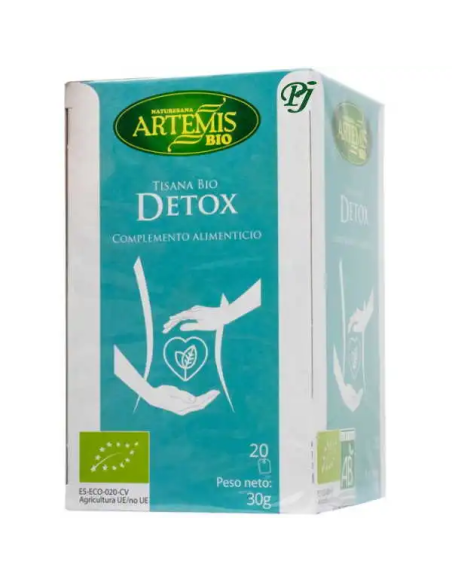 Pack 8 Uds Tisana Detox Bio 30g Artemis Bio Natural Salud