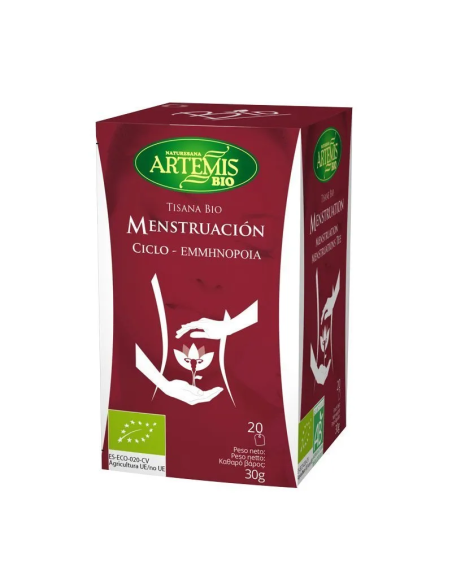 Pack 8 Uds Artemis Bio Mujer Menstruación 30 g Natural