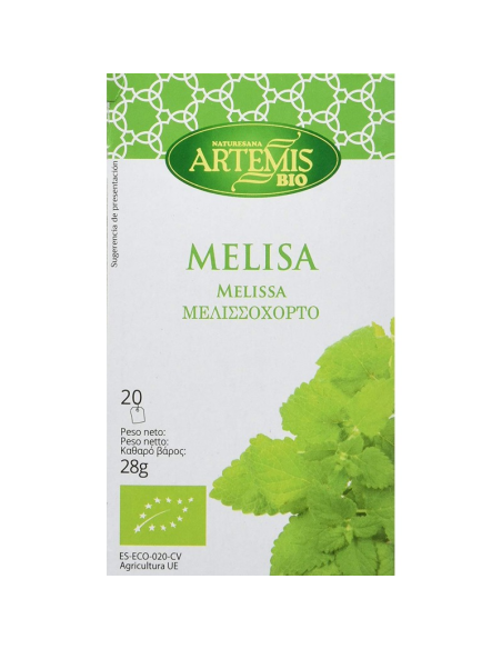 Pack 8 Uds Melisa Bio 28g Artemis Bio - Natural y Saludable