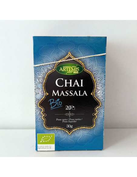 Pack 8 Infusiones Chai Masala Bio Artemis 30g Natural