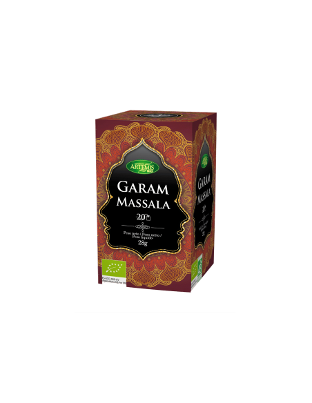 Pack 8 Infusiones Garam Massala Bio 28g Artemis Bio