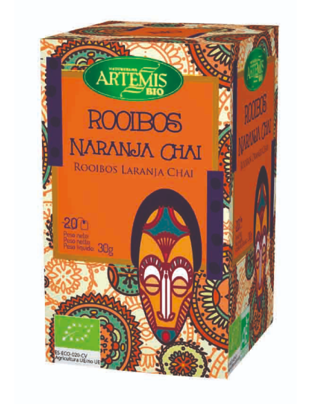 Pack 8 Uds. Rooibos Naranja Chai Bio 30 g  de Artemis Bio