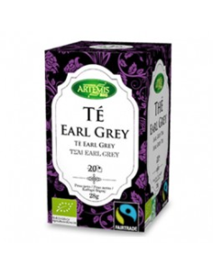 Pack 8 Uds Té Earl Grey Bio Artemis Bio 28 g Natural