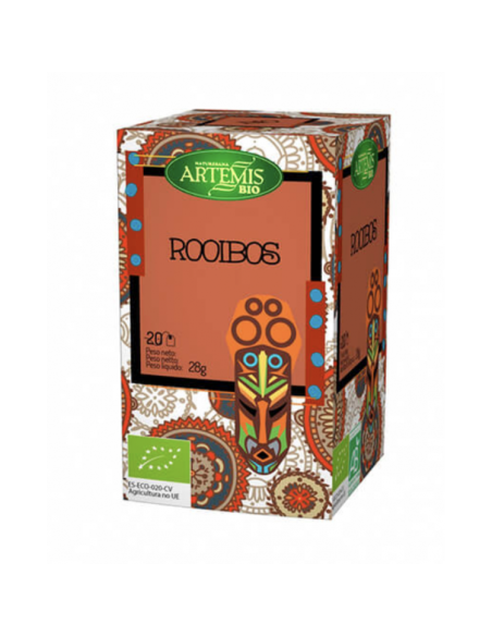 Pack 8 Uds Rooibos Bio Artemis Bio 28 g - Té Natural Saludable