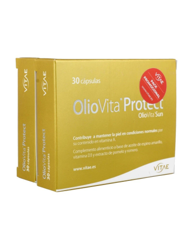 Pacote 2 unidades Oliovita Protect Duplo 2x30 cápsulas Vitae