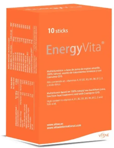 Pacote de 2 unidades EnergyVita 10 sticks Vitae