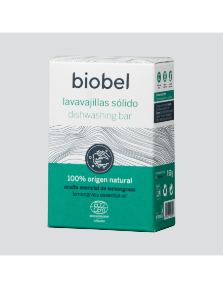 Lavavajillas Sólido Bio Biobel 150 g  Ecológico y Eficaz