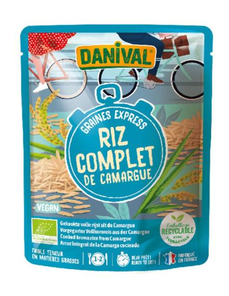 Arroz Integral Orgánico Express Danival 250 g  Salud Natural