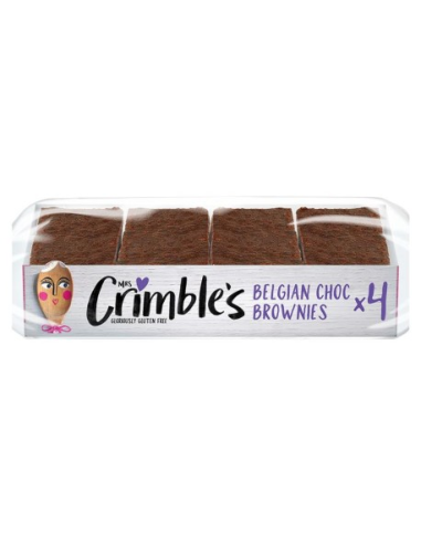 Chocolate Brownie Sin Gluten, 190 G de Mrs Crimbles