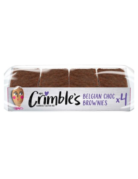 Chocolate Brownie Sin Gluten, 190 G de Mrs Crimbles