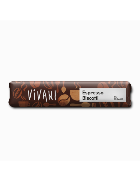 Espresso Biscotti Vivani: Barrita Bio de Café y Chocolate