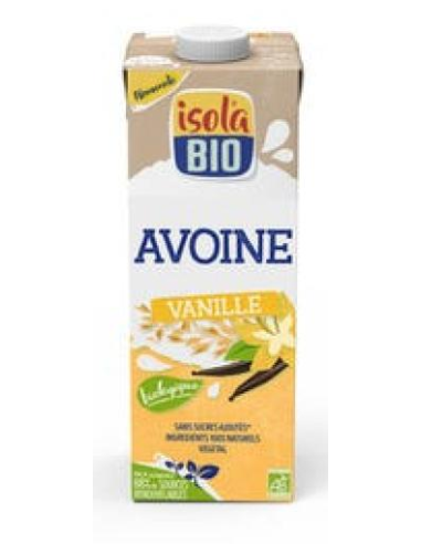 Bebida Vegetal Avena Vainilla Bio Isola Bio 1L Natural