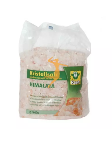 Sal Himalaya granulada Raab Vitalfood 1Kg  Calidad pura
