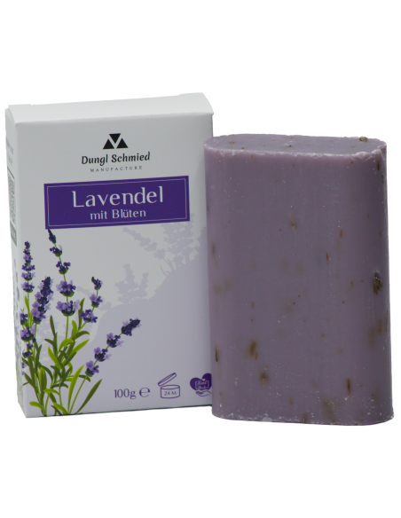 Jabón ecológico de lavanda Hydrophil 80g sin aceite palma