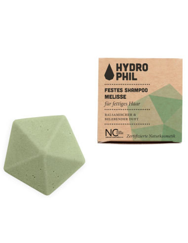 Shampoo sólido Melissa, cabelos oleosos 50g da Hydrophil