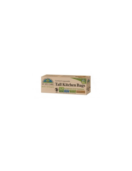 Bolsas de basura compostables, 50L, 12ud de If You Care