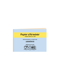 Papel de Armenia Mirra y Madera  Pack 12 Hojas Aromáticas