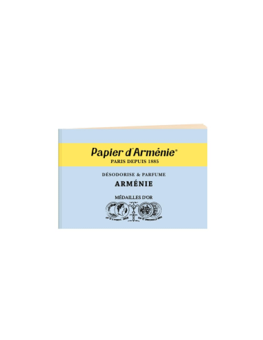 Papel de Armenia Mirra y Madera  Pack 12 Hojas Aromáticas