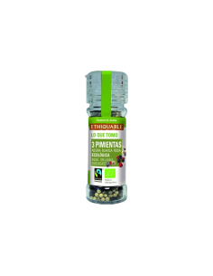 Pimienta ecológica surtida 80g Natur Hurtig  Bolsa relleno