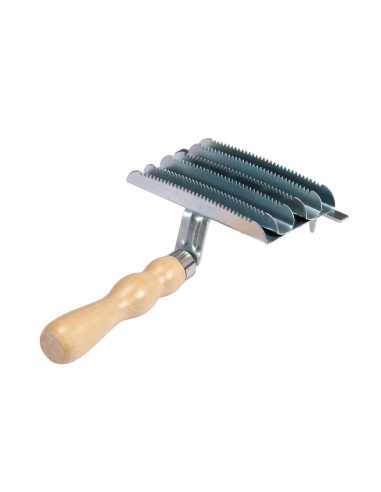 Vertedor para lata de azeite, aço inox e madeira de oliveira, 9,5cm da Redecker
