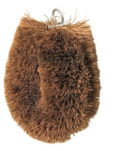 Cepillo de verduras de coco 10 cm Redecker natural y duradero