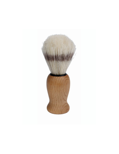 Brocha de afeitar Redecker 10.5 cm madera de haya natural