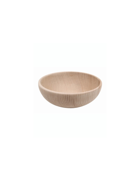 Bol de muesli de madera de haya 14 cm Redecker elegante