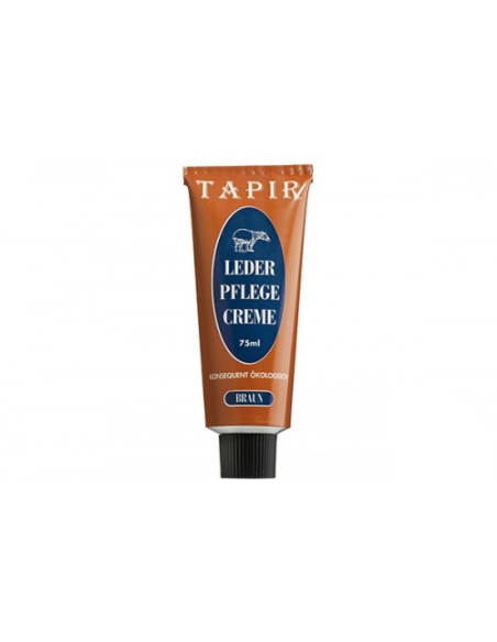 Crema Tapir 75ml Marrón para Cuidado y Brillo de Zapatos