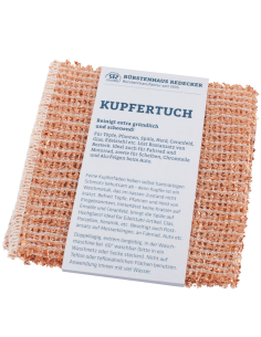 Paño de cobre 14x15cm 2 unidades _PENC Redecker eficaz limpieza