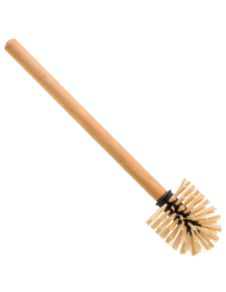 Cepillo WC madera haya 37cm con limpia bordes PENC Redecker