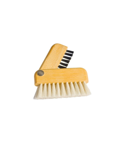 Cepillo de enchufes Redecker en madera de haya y crin natural