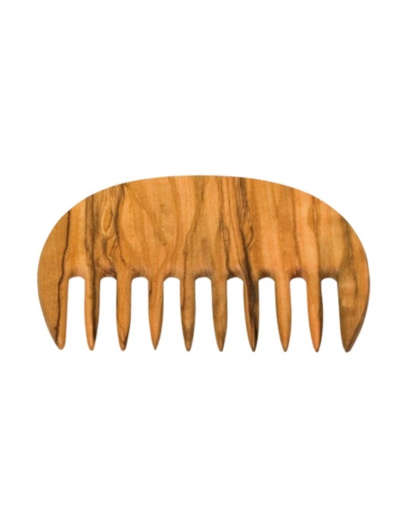 Peine Afro de Madera de Haya Encerada Redecker 18 cm