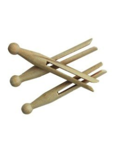 Pinzas de ropa Onlywood 25 unidades Ecodis resistentes