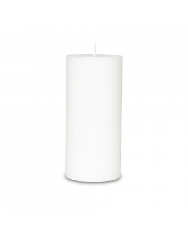 Velas blancas de estearina Eco Blue 12 unidades calidad