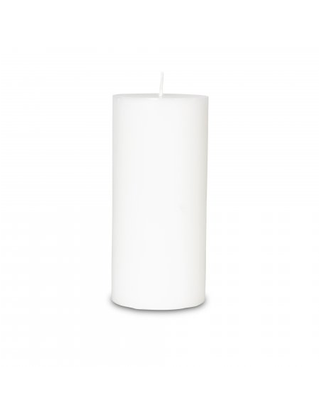 Velas blancas de estearina Eco Blue 12 unidades calidad