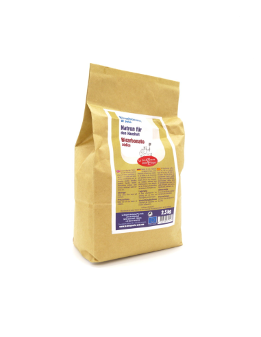 Bicarbonato de sodio, 2,5kg de La Droguerie Écologique