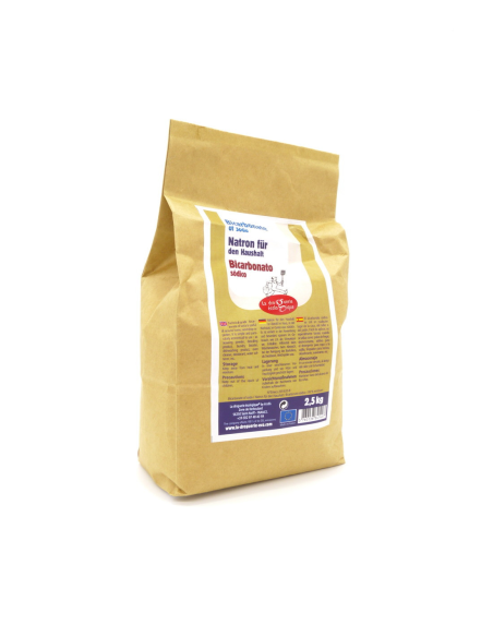 Bicarbonato de sodio, 2,5kg de La Droguerie Écologique