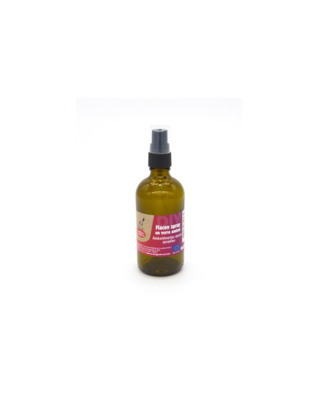 Botella spray vidrio ámbar 100ml La Droguerie Écologique