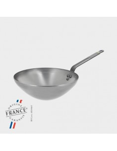 Wok Mineral B De Buyer 24cm con Mango Ergonómico Durable